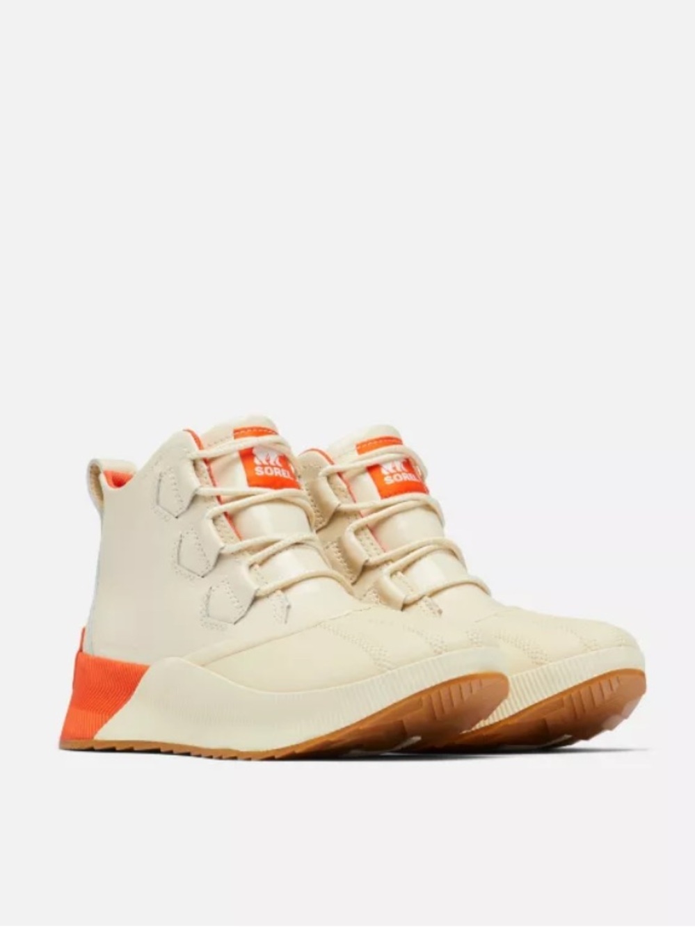 Sorel Out N About III Classic WP Ceramic Orange Boot Heel